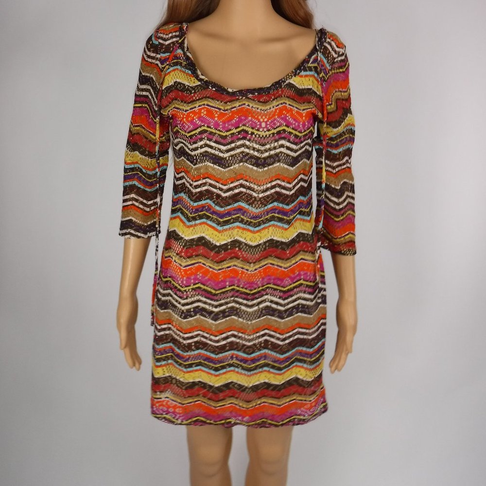 VINTAGE 60s/70s STYLE SHELLY MINI-DRESS